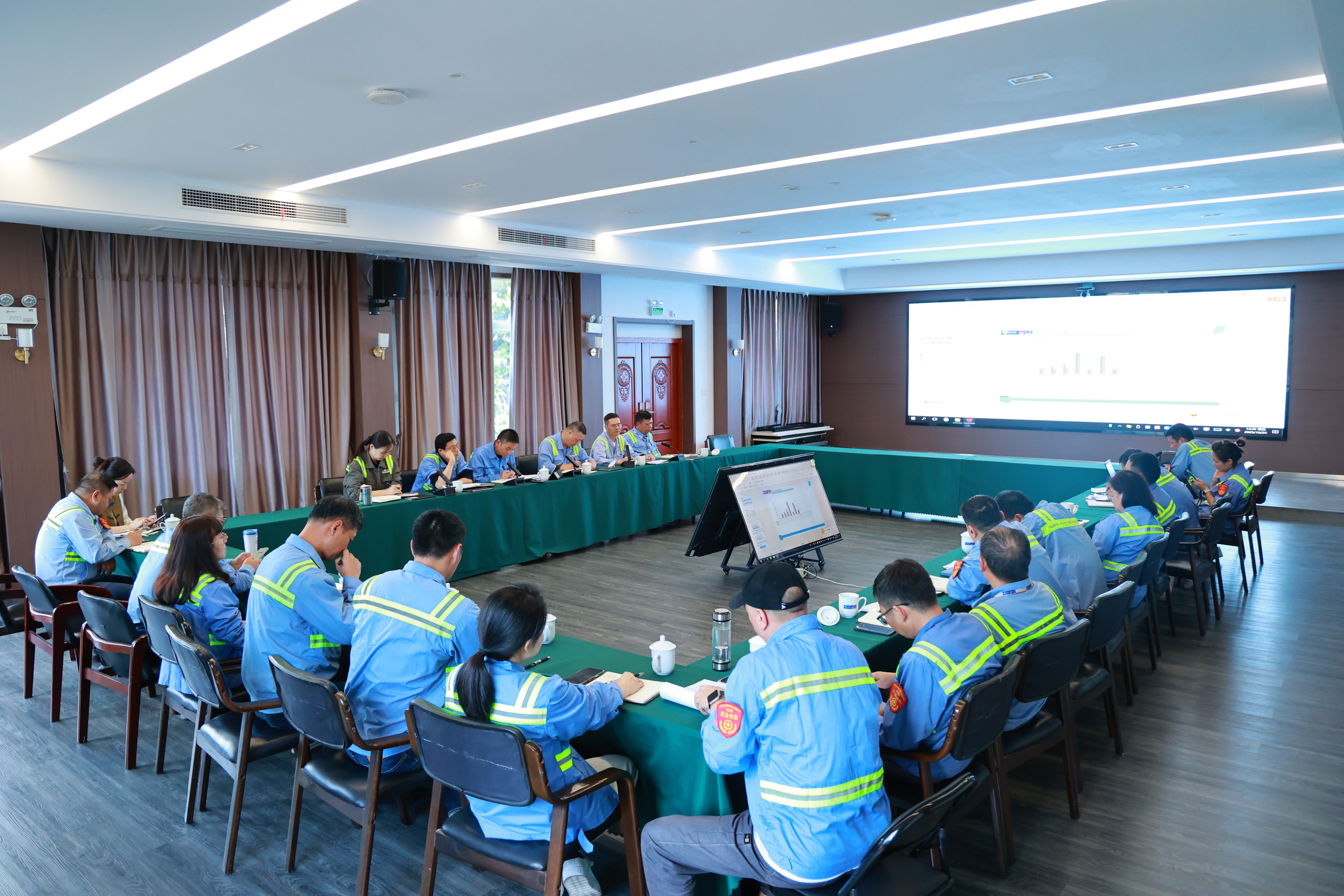 金洋公司召开第四季度安全生产经营发展分析会