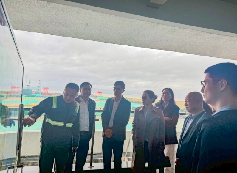 乐清市归国华侨联合会走进乐清湾公司开展“侨胞家乡行”活动